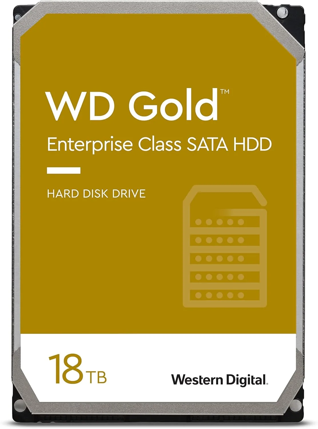 Western Digital WD Gold Enterprise Class Internal Hard Drive - 3.5" SATA 6 Gb/s 7200 RPM Class