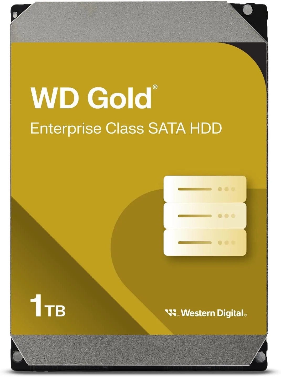 Western Digital WD Gold Enterprise Class Internal Hard Drive - 3.5" SATA 6 Gb/s 7200 RPM Class