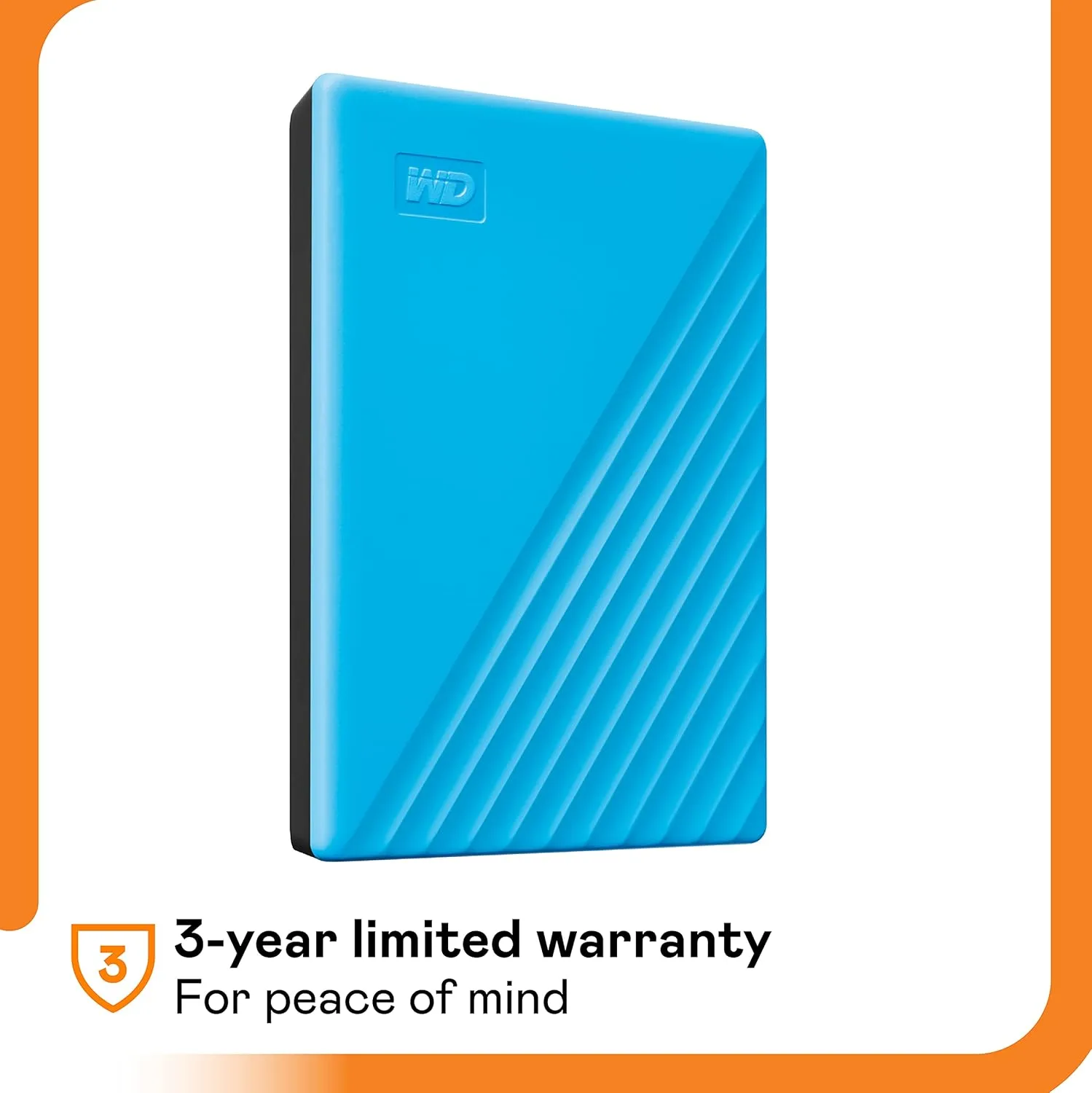 WD My Passport Portable External Hard Drive