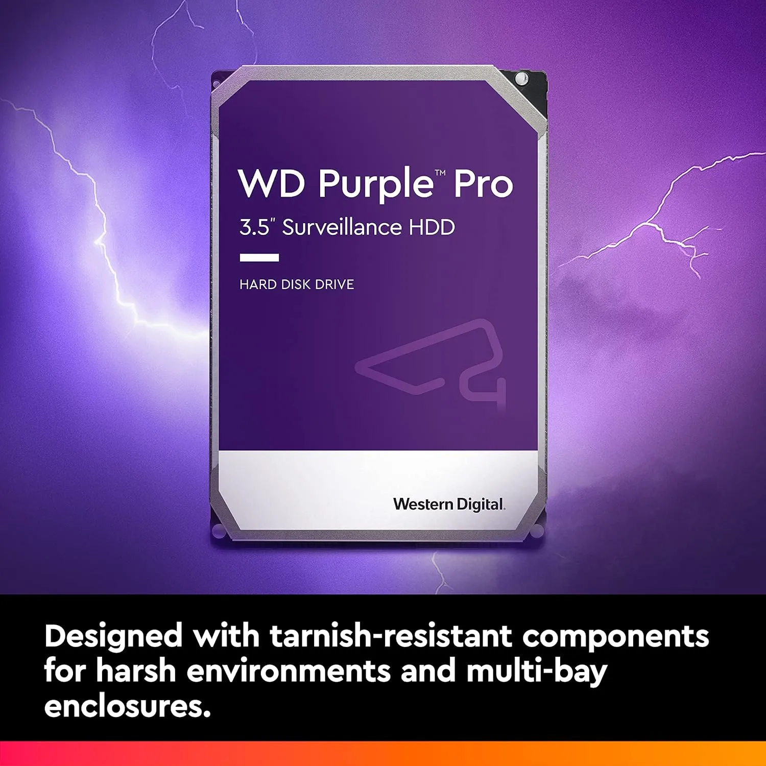 Western Digital WD Purple Pro Surveillance Internal Hard Drive