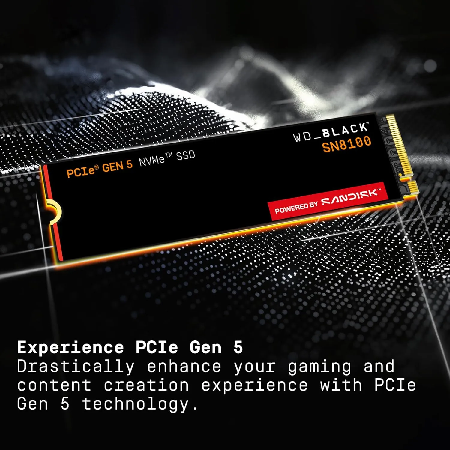 WD_BLACK SN8100 NVMe SSD - PCIe Gen5 M.2 2280