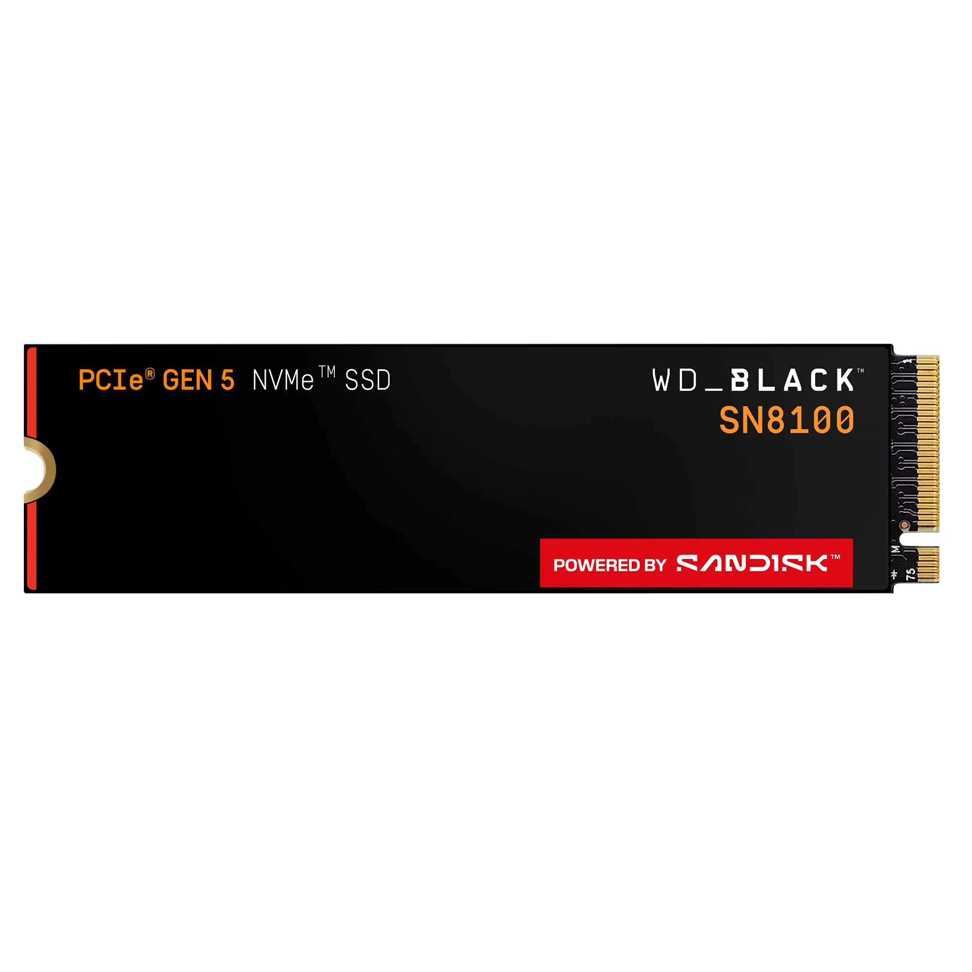 WD_BLACK SN8100 NVMe SSD - PCIe Gen5 M.2 2280
