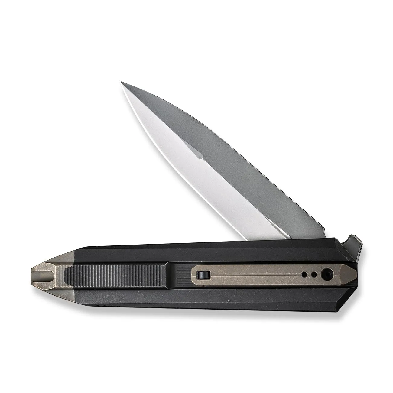 WE WEKnife One Size Frag Patterned Titanium Handle CPM 20CV Frame Lock Folding Knife Limited Edition