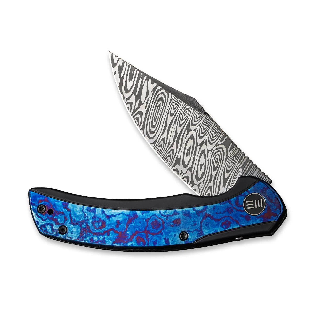 We Knife WE19022FDS1: Snick Framelock Timascus