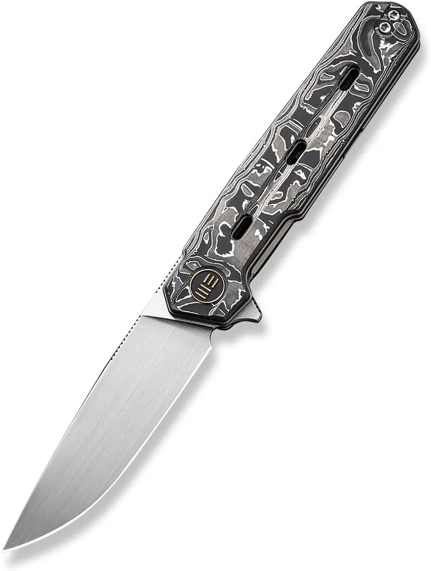 WEKNIFE Navo Flipper Knife Carbon Fiber Handle (3.25 CPM 20CV Blade) WE22026-6