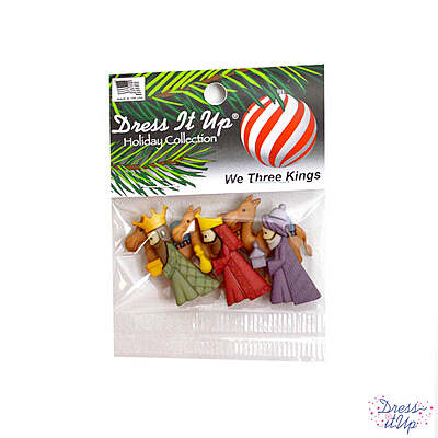 Bottoni Dress It Up Var. We Three Kings