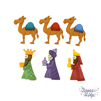 Bottoni Dress It Up Var. We Three Kings