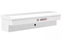 Model 175-3-04 56in Lo-Side Box, Steel, White, 4.0 cu ft