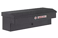 Weather Guard Model 184-6-04 41in Lo-Side Box, Aluminum, Gunmetal Gray, 3.0 cu ft