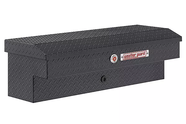 Weather Guard Model 184-6-04 41in Lo-Side Box, Aluminum, Gunmetal Gray, 3.0 cu ft