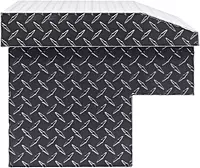 Weather Guard Model 184-6-04 41in Lo-Side Box, Aluminum, Gunmetal Gray, 3.0 cu ft