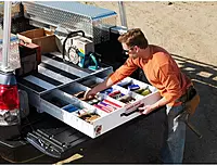 Weather Guard 308-3 Pack Rat Drawer Unit, White