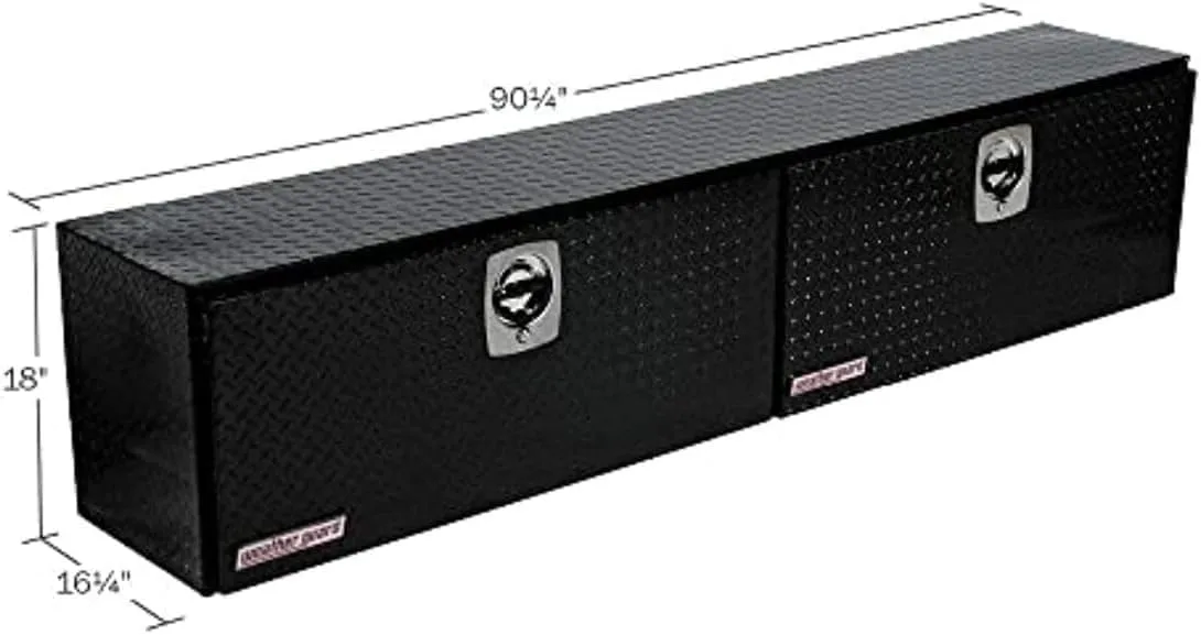 WEATHER GUARD 391502 Black Aluminum Hi Super Side Truck Box