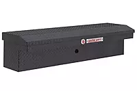 Weather Guard Model 178-6-04 56in Low Profile Lo-Side Box, Aluminum, Gunmetal Gray, 4.0 cu ft