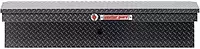 Weather Guard Model 178-6-04 56in Low Profile Lo-Side Box, Aluminum, Gunmetal Gray, 4.0 cu ft