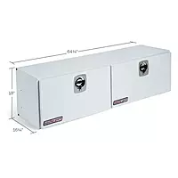 Weather Guard Topside Truck Box, White, 64-1/4 in. W, 265302