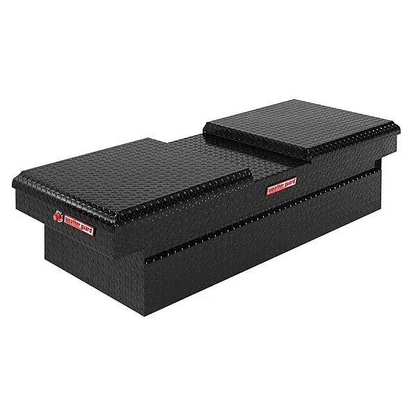 Gull Wing Wide FS LB Black Aluminum Box