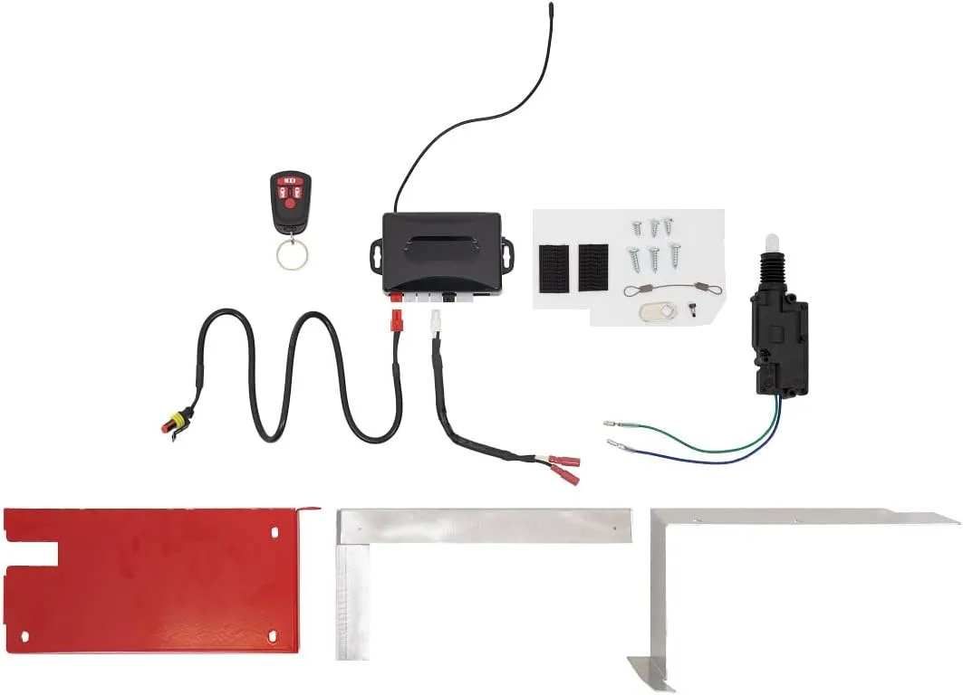 Tool Box for Weather Guard LoSide Type Tool Box Remote Keyless Entry Assembly