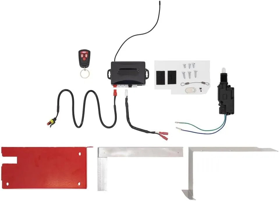 Tool Box for Weather Guard LoSide Type Tool Box Remote Keyless Entry Assembly