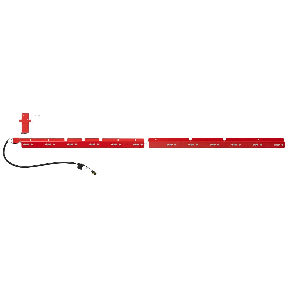 Model PS8102 Light Bar Assembly, Lo-Side Box model 164,165, Red