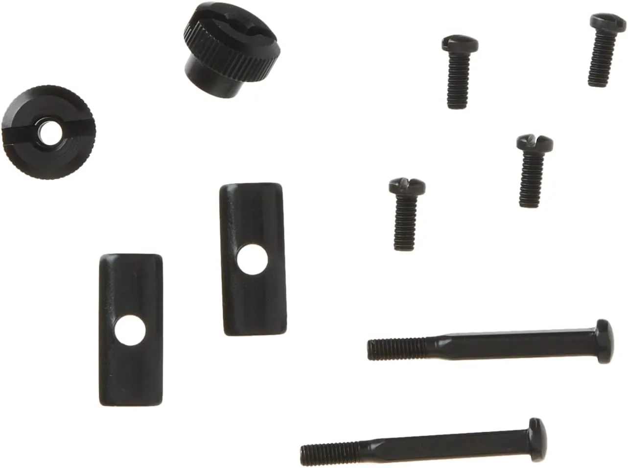 Weaver Detachable 30mm High Top Mount Rings Black