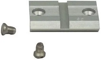 35 Detachable Top Mount Base [Set of 2] Finish: Silver