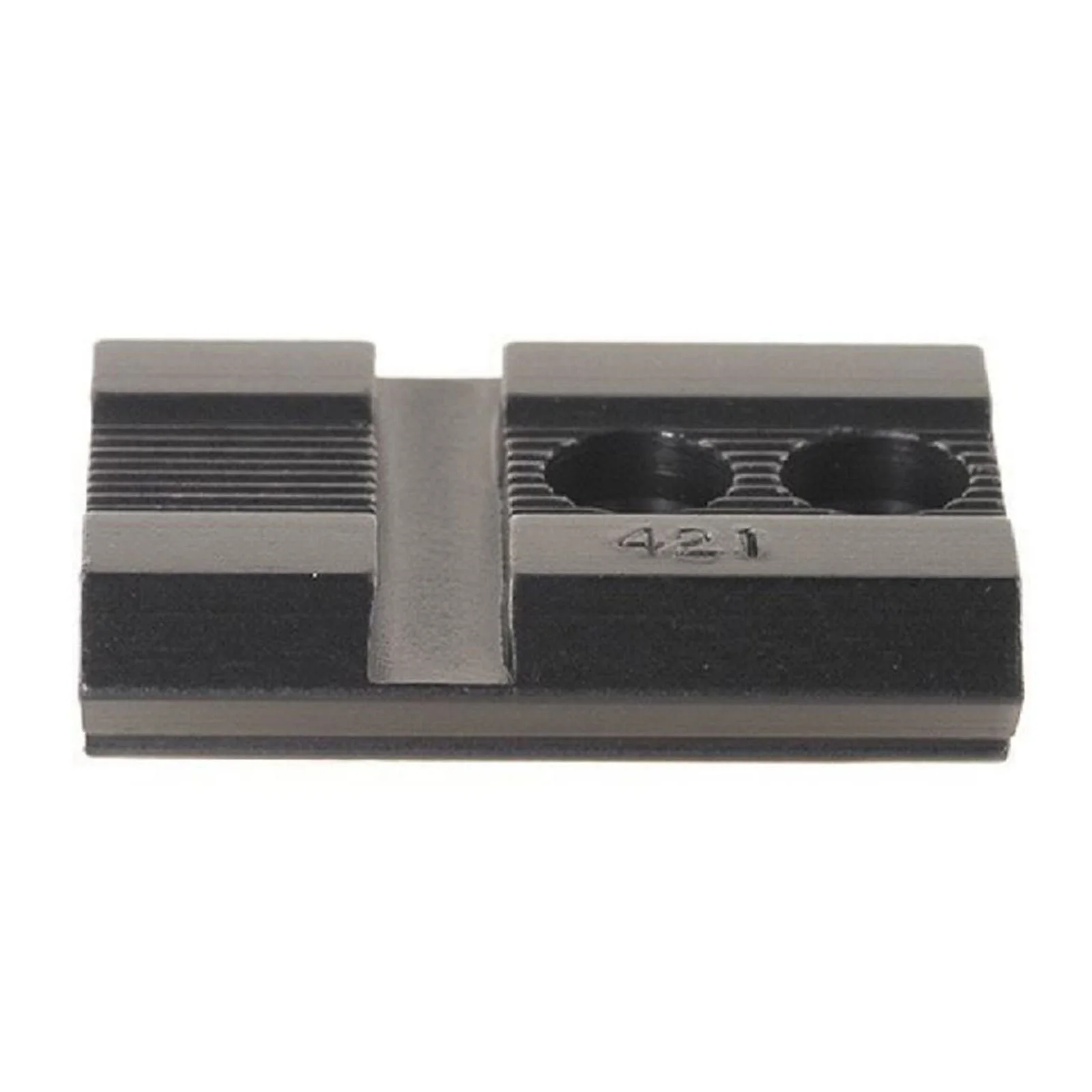 Weaver Base Top Mount - 421M, Matte Black