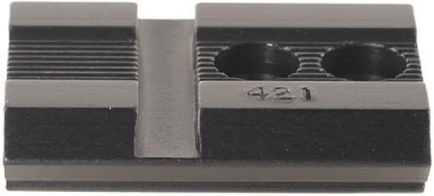 Weaver Base Top Mount - 421M, Matte Black