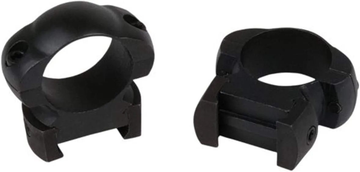 Weaver Grand Slam Top Mount Windage 1-Inch Medium Adjustable Steel Ring Black