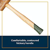 Weaver Leather Supply Rawhide Mallet, Silent Robust Water Buffalo Leather Hammer, Leathercraft Tool for Tooling