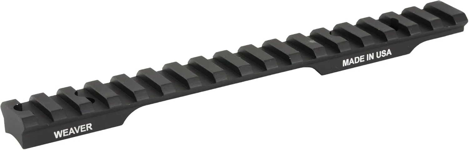 Weaver Savage 110 SA 8-40 0MOA Matte Black Scope Base