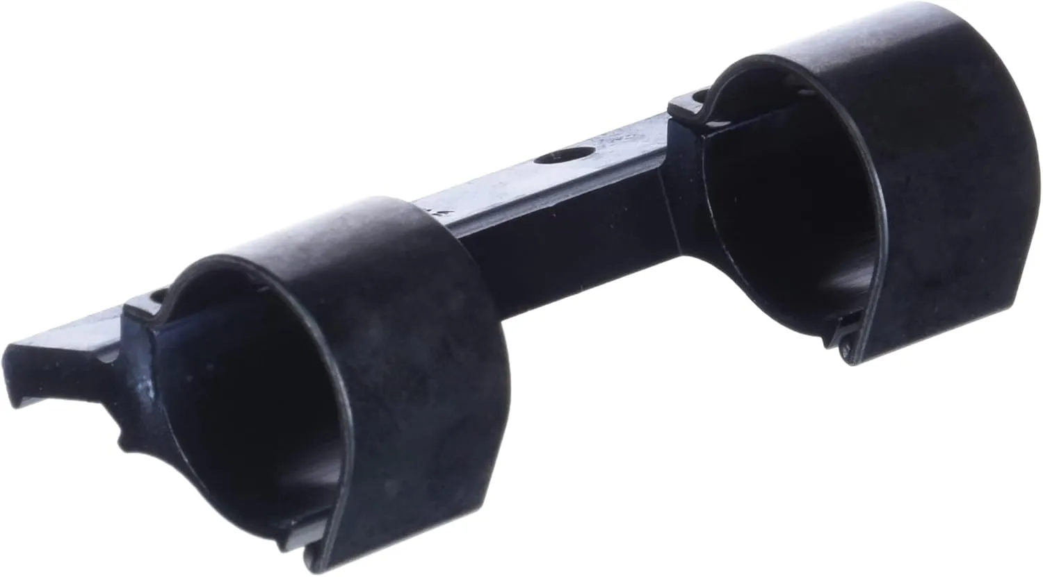 Weaver Side Mount Base - 1-Inch High Bracket and Rings, Gloss Black