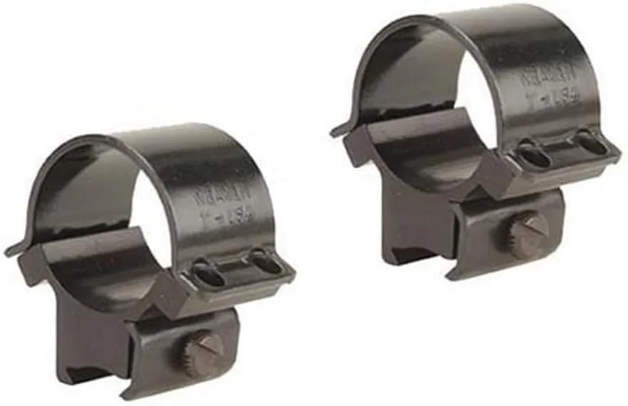Weaver Sure Grip Tip-Off Ring, 1" (Gloss Black) - 49819