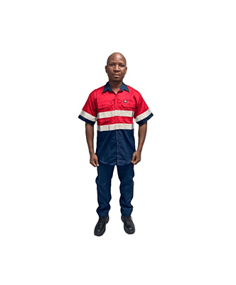 Hi-Viz Vented S/S Workshirt