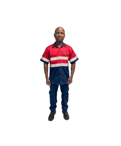 Hi-Viz Vented S/S Workshirt