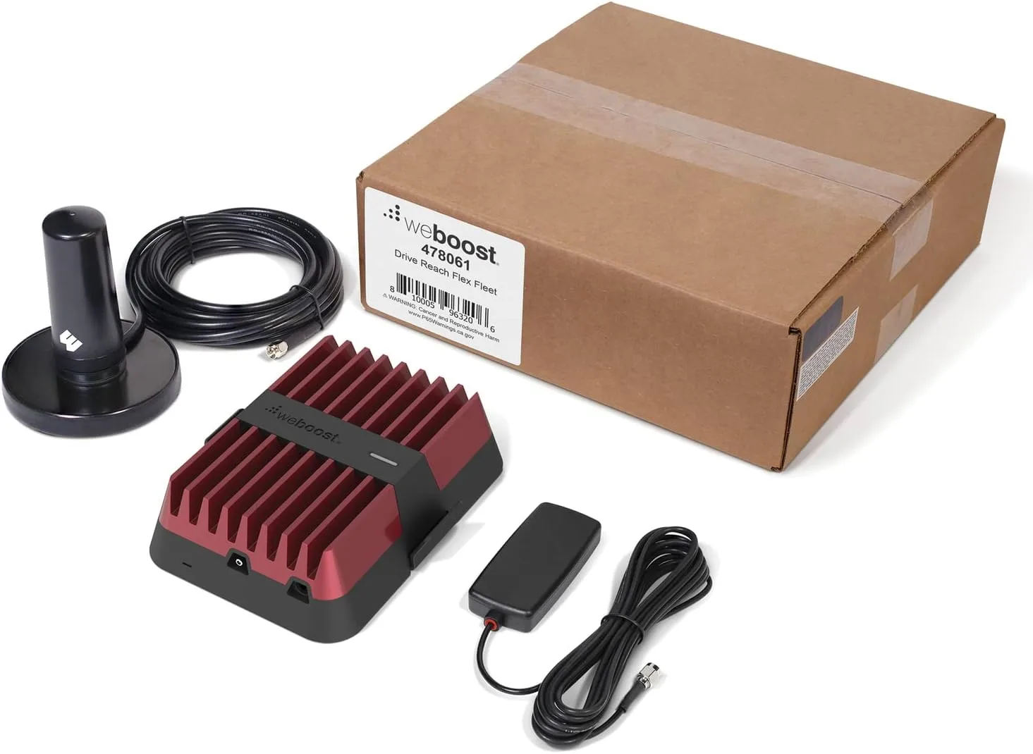 weBoost 478061 Drive Reach Flex Fleet 5G-Compatible in-Vehicle Signal Booster