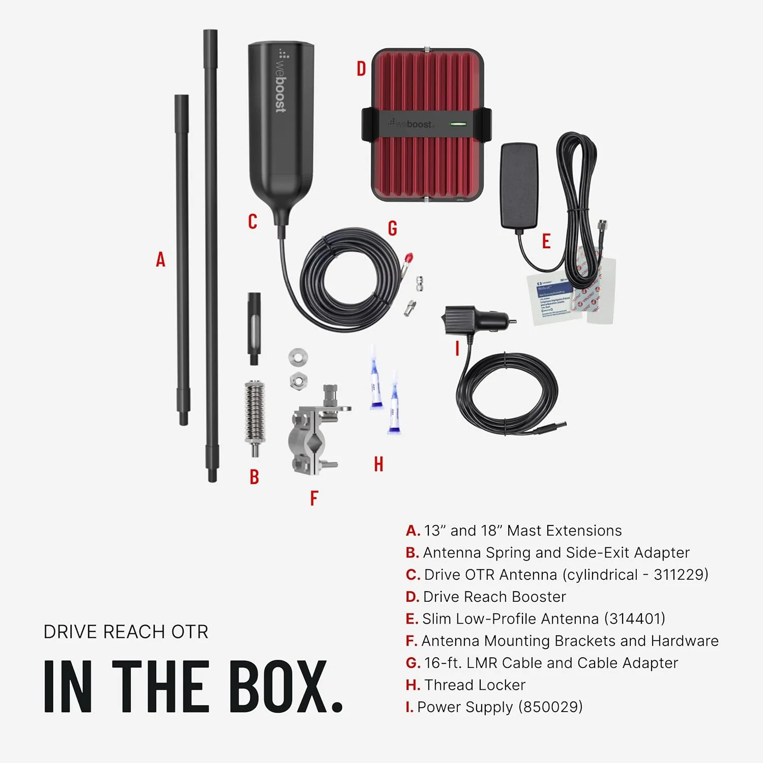 weBoost Drive Reach Vehicle Cell Signal Booster