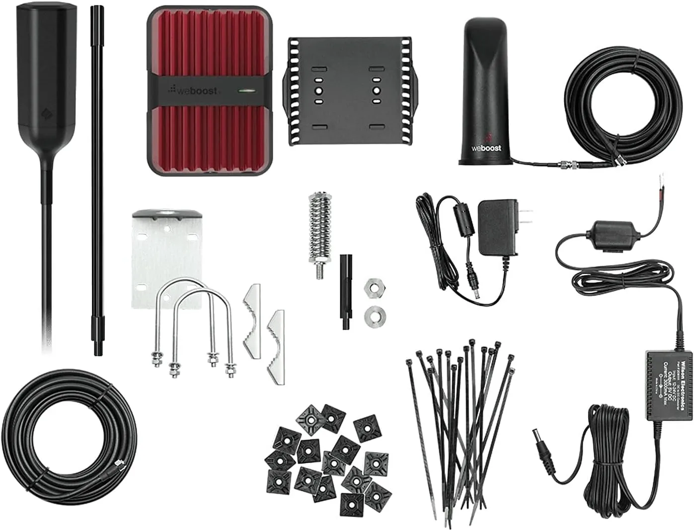 weBoost Drive Reach RV - Cell Phone Signal Booster kit | Boosts 4G LTE & 5G for All U.S. Carriers - Verizon, AT&T, T-Mobile & more | Made in the U.S. | FCC Approved (model 470354)