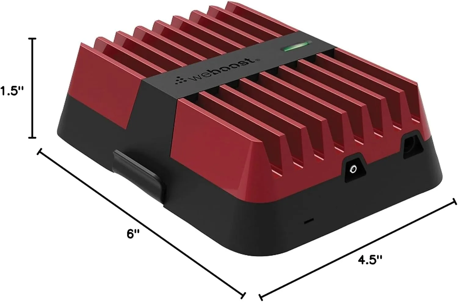 weBoost Drive Reach Vehicle Cell Phone Signal Booster, 5G & 4G LTE (470154)