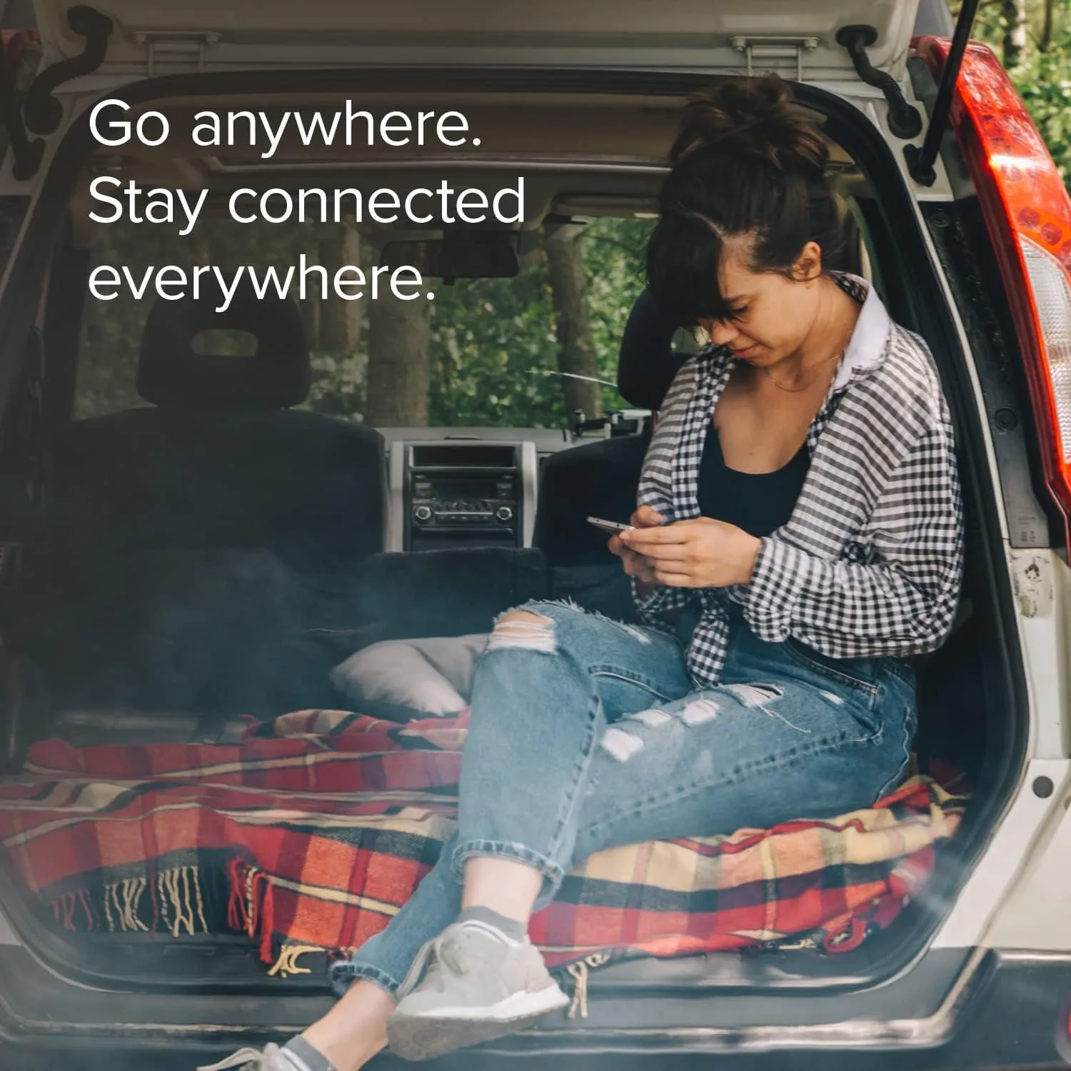 weBoost Drive X Vehicle Cell Phone Signal Booster – 5G & 4G LTE, Magnetic Roof Antenna (Model 475021)