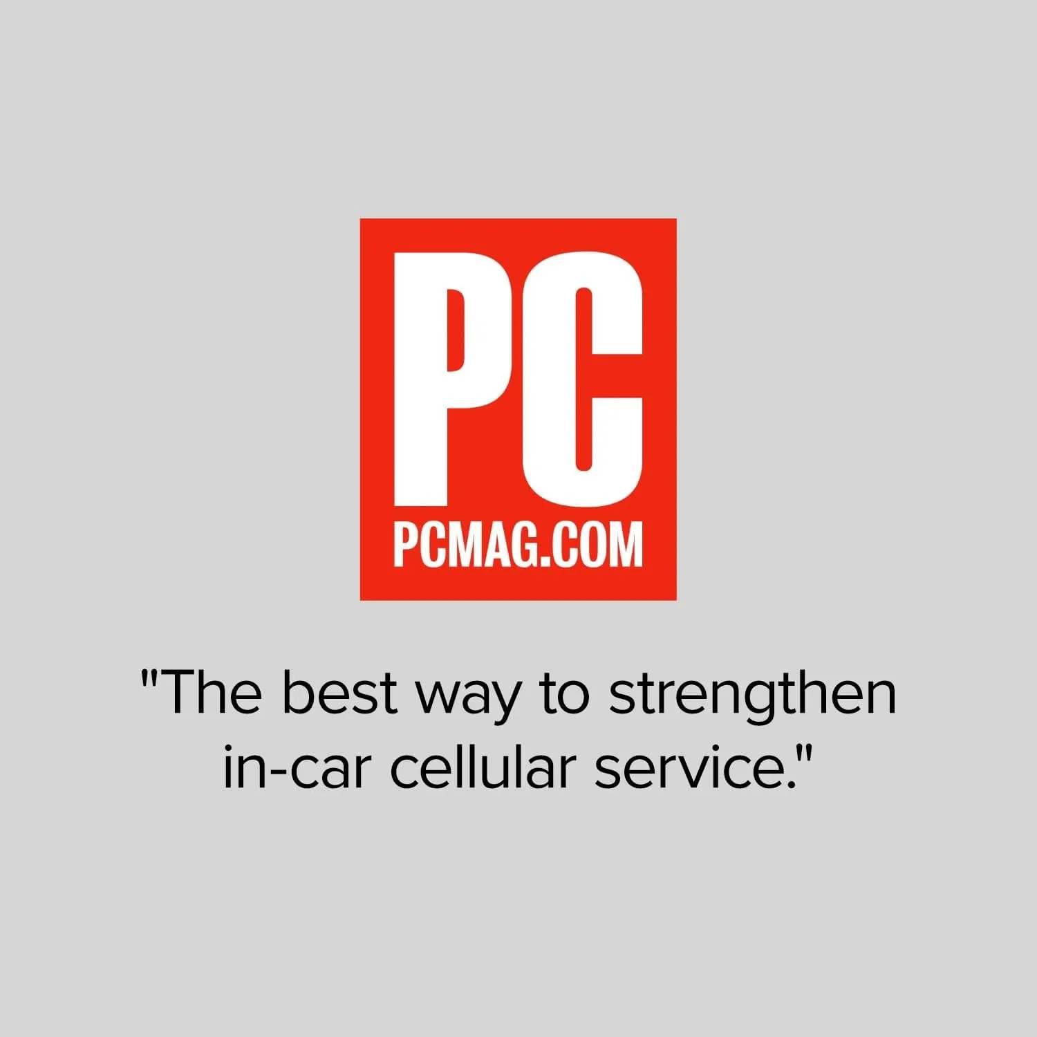 weBoost Drive X Vehicle Cell Phone Signal Booster – 5G & 4G LTE, Magnetic Roof Antenna (Model 475021)
