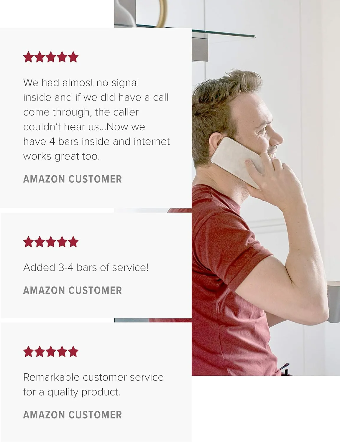 weBoost Home Multi-Carrier Cell Phone Signal Booster