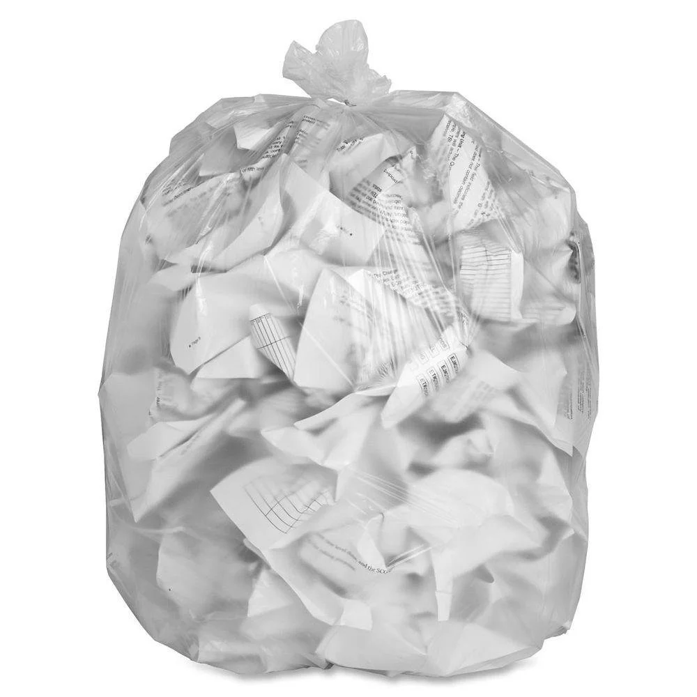 Webster WHD2423 Can Liners, 10 Gallon, 24 x 24 in, 500 Count, Translucent