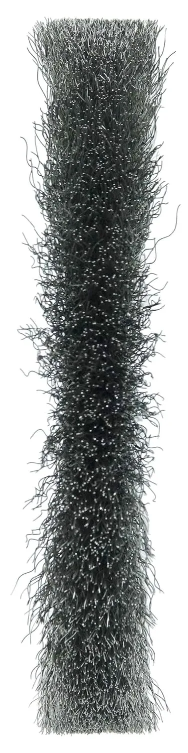Weiler 01085 6" Narrow Face Crimped Wire Wheel, Short Trim.006 Steel Fill, 5/8"-1/2" Arbor Hole