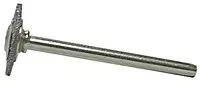 Wheel Brush: 1" Wheel Dia, Crimped