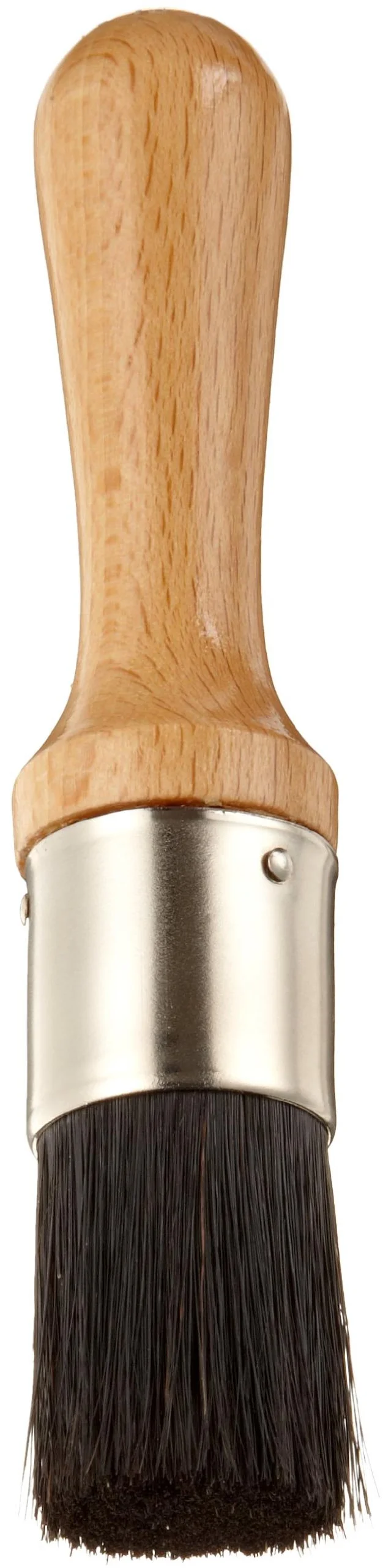 Weiler China Bristle Stencil Brush with Lacquered Wood Handle