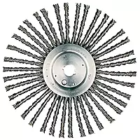 12" Cable Twist Wire Wheel .035 1" A.H.