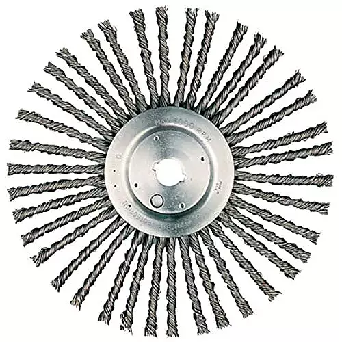 12" Cable Twist Wire Wheel .035 1" A.H.