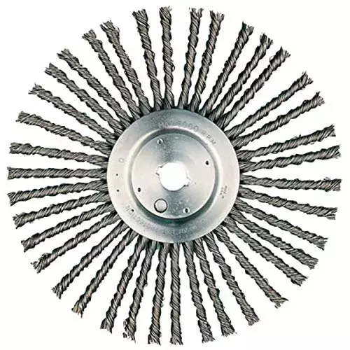 12" Cable Twist Wire Wheel .035 1" A.H.