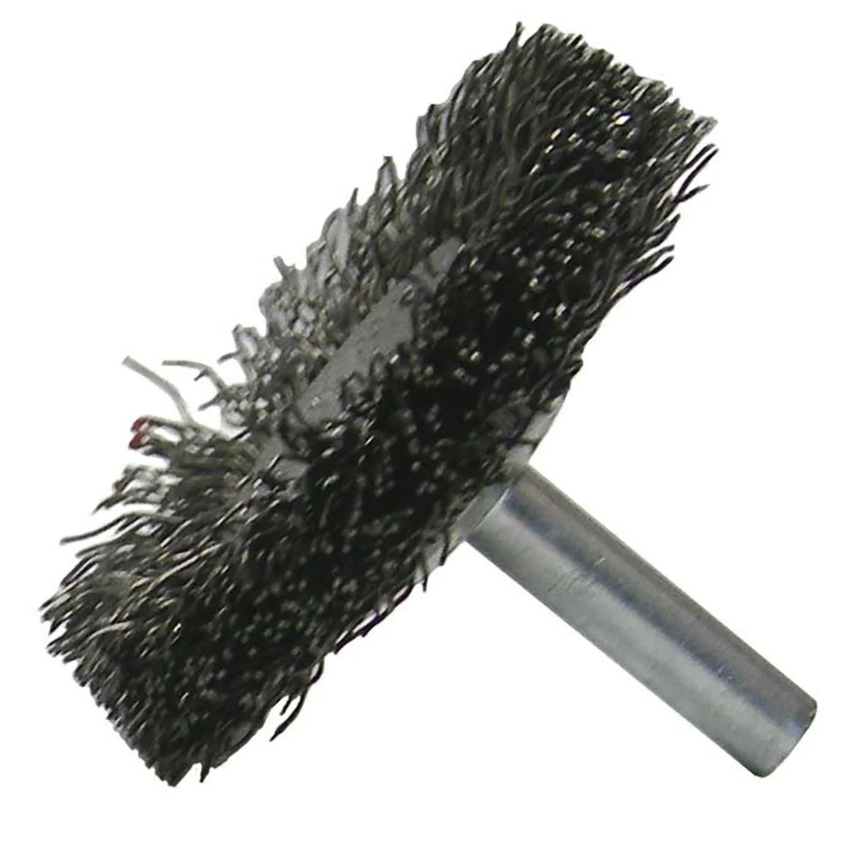 WEILER 1-1/2" Stem-Mounted Concave Crimped Wire Wheel 1/4" Stem